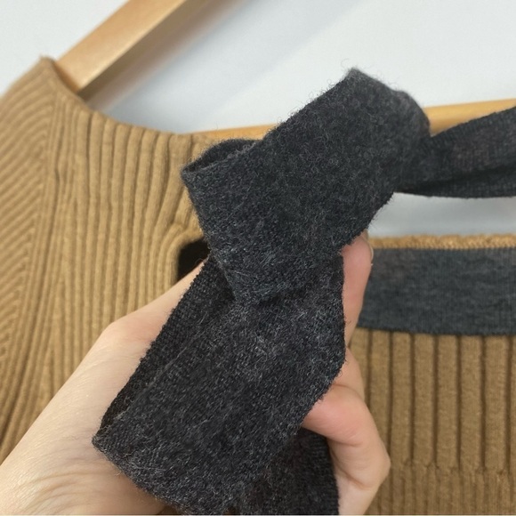 JASON Wu • Off-The-Shoulder Ribbed Stretch Wool And Silk-Blend Top - Picture 8 of 12